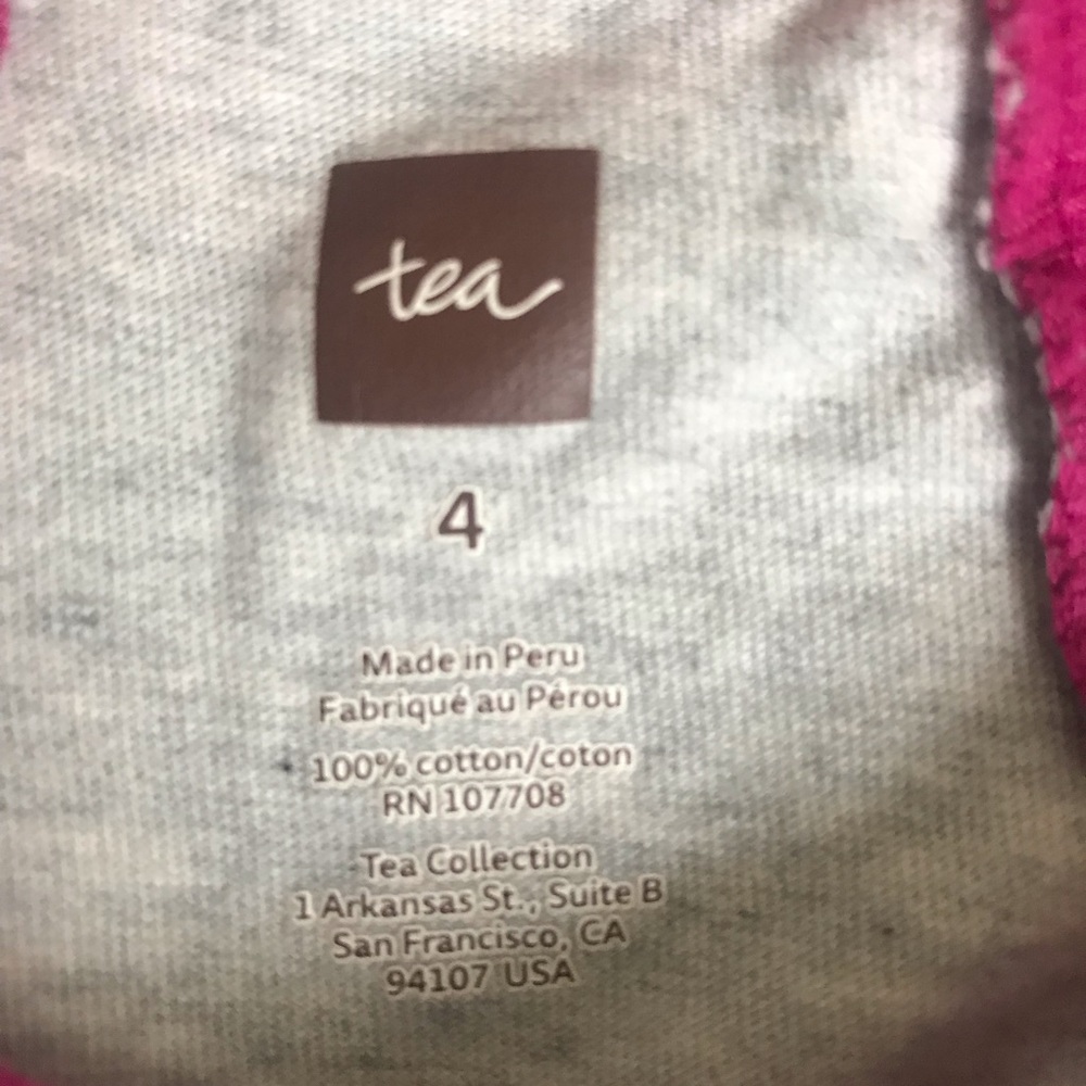 Tea Collection Butterfly Raglan Shirt - Picture 3 of 5